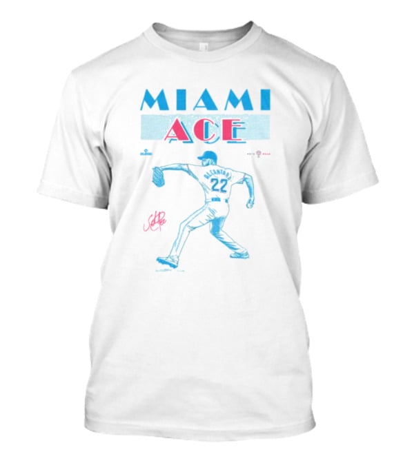 ```Sandy Alcántara 22 Miami Ace Miami Marlins``` T-Shirt
