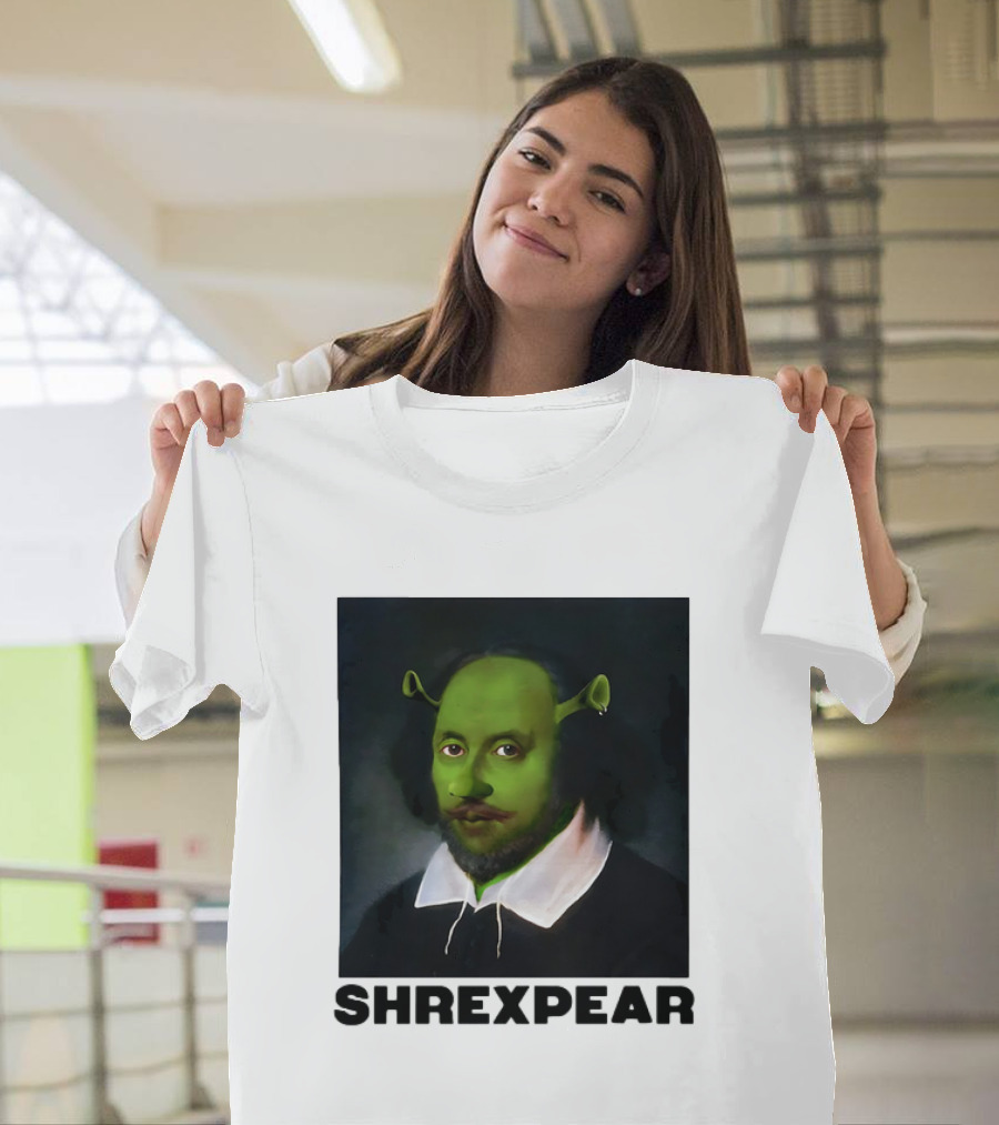 Shrek Shakespeare Shrexpear Parody Fusion T-Shirt