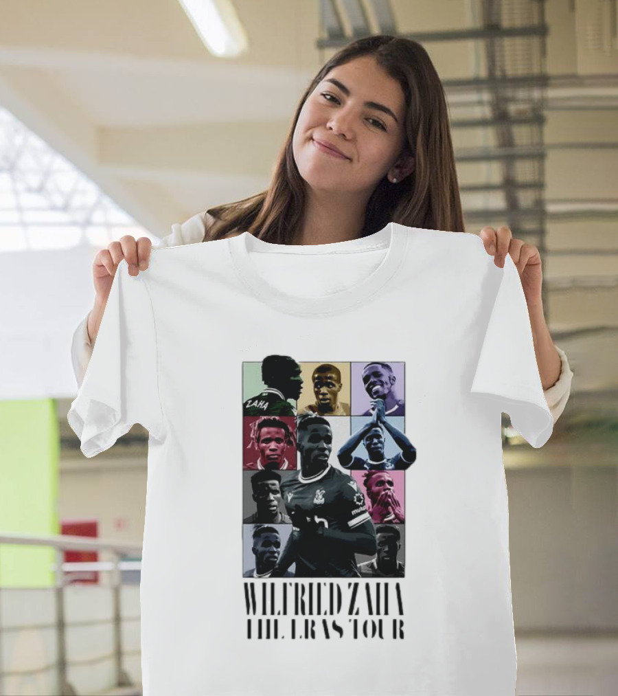 Wilfried Zaha The Eras Tour Crystal Palace Football Collage T-Shirt