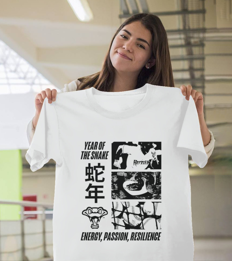 Wisconsin Timber Rattlers Year of the Snake Energy Passion Resilience Retro Sports Style T-Shirt