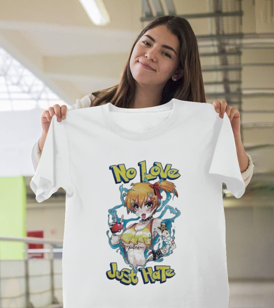 Within Destruction No Love Just Hate Pokemon T-Shirt