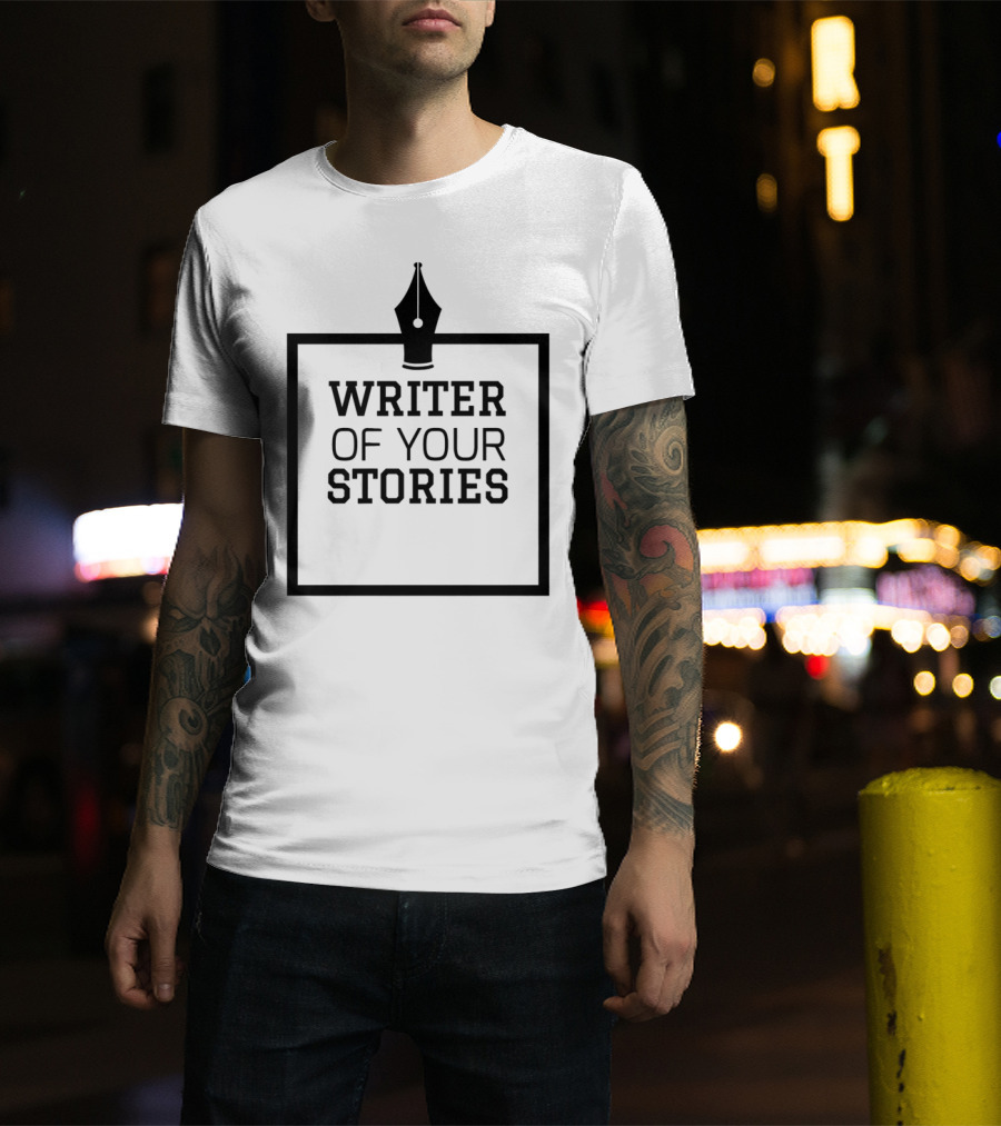 The Writer Collection Write Your Stories T-Shirt