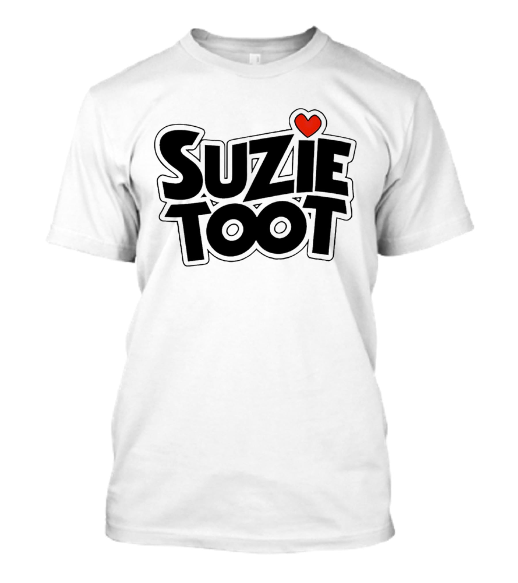 Suzie Toot Heart With Red Love Symbol T-Shirt