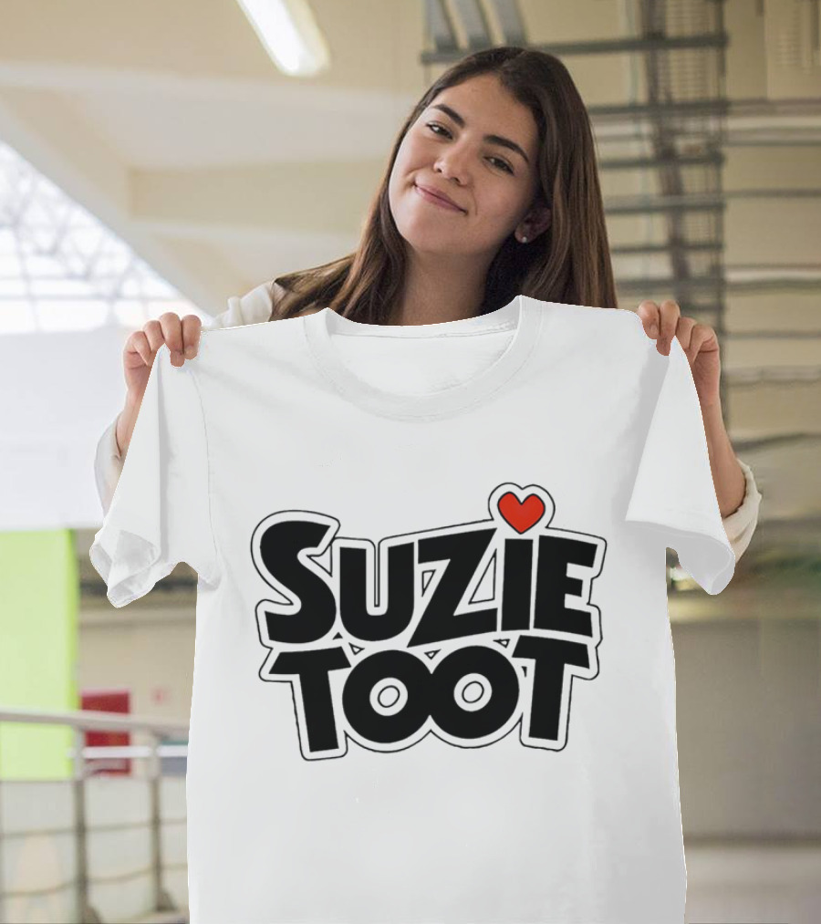 Suzie Toot Heart With Red Love Symbol T-Shirt