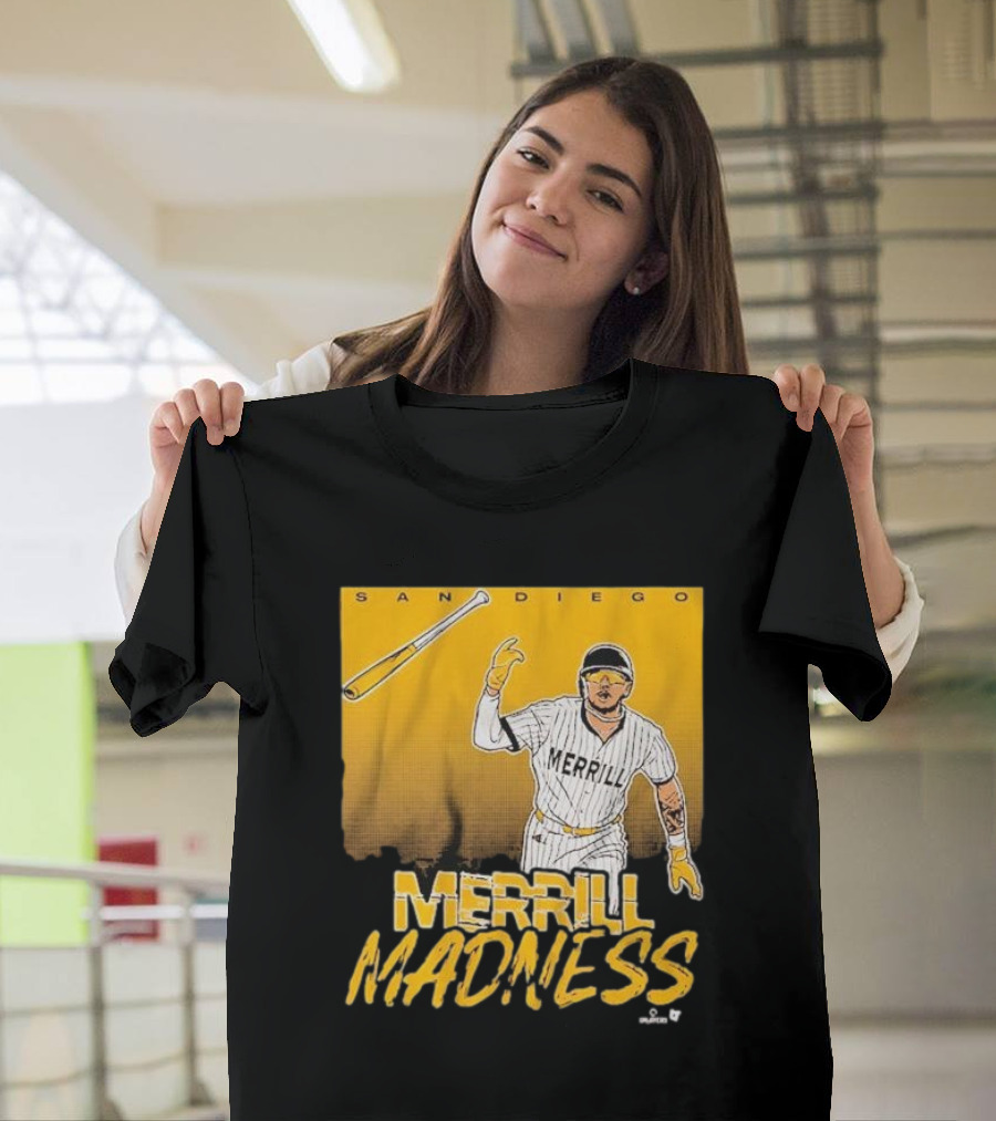 San Diego Merrill Madness Bat Flip T-Shirt