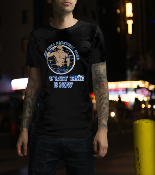 John Cena Farewell Tour The Last Time Is Now 2025 Dallas T-Shirt
