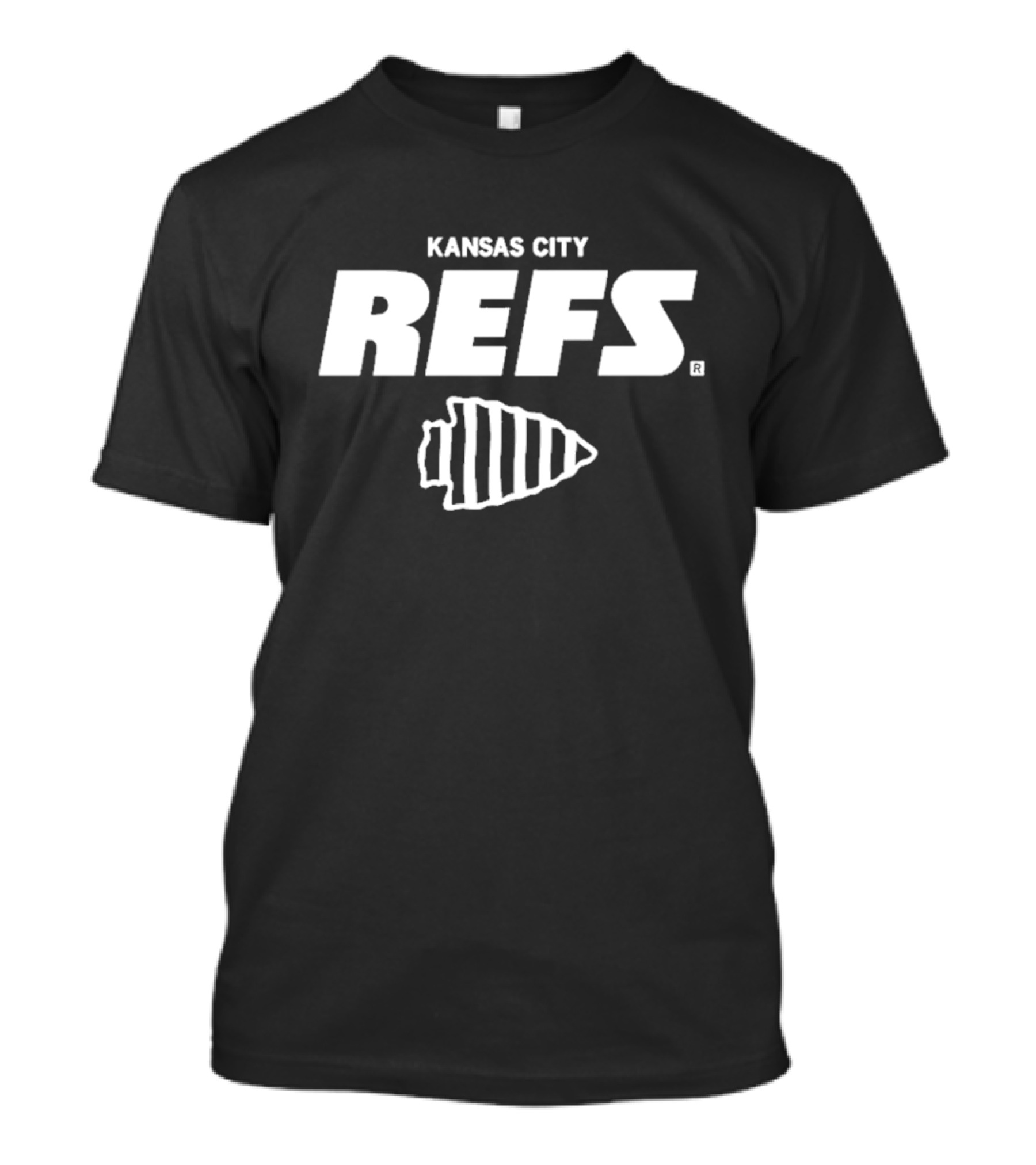 Kansas City Refs Referee Whistle T-Shirt