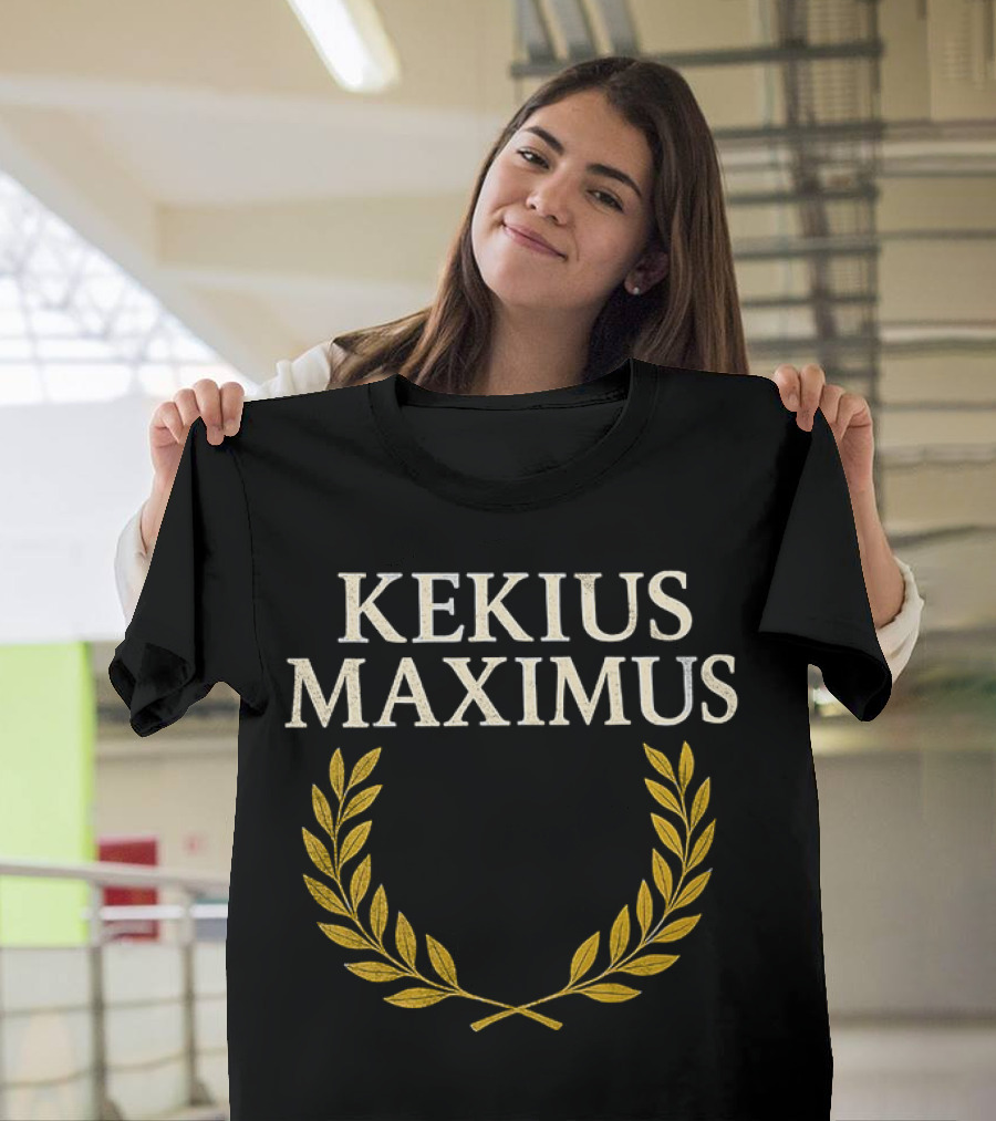 Kekius Maximus Laurel Wreath Emblem T-Shirt