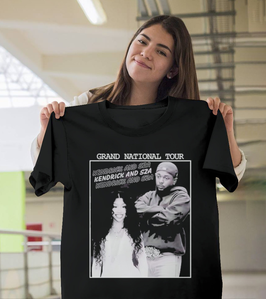Grand National Tour Kendrick and SZA Album Kendrick Lamar T-Shirt