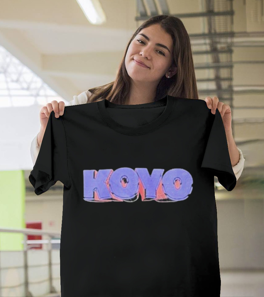 Koyo Would You Miss It Bold Retro 3D Style T-Shirt