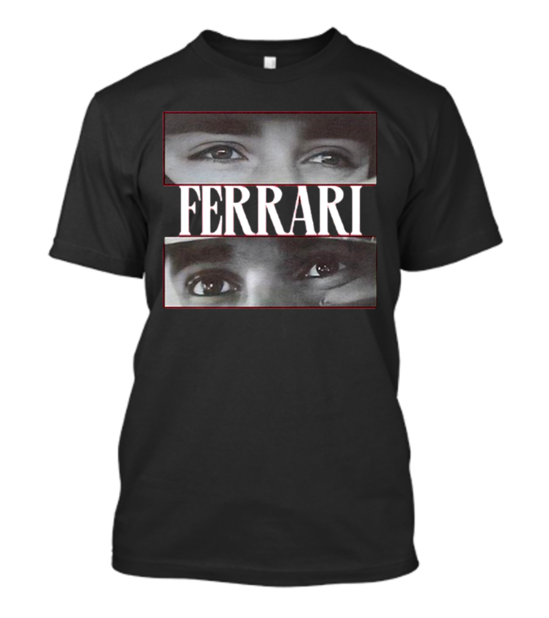 FERRARI Lewis Hamilton Charles Leclerc Eyes T-Shirt