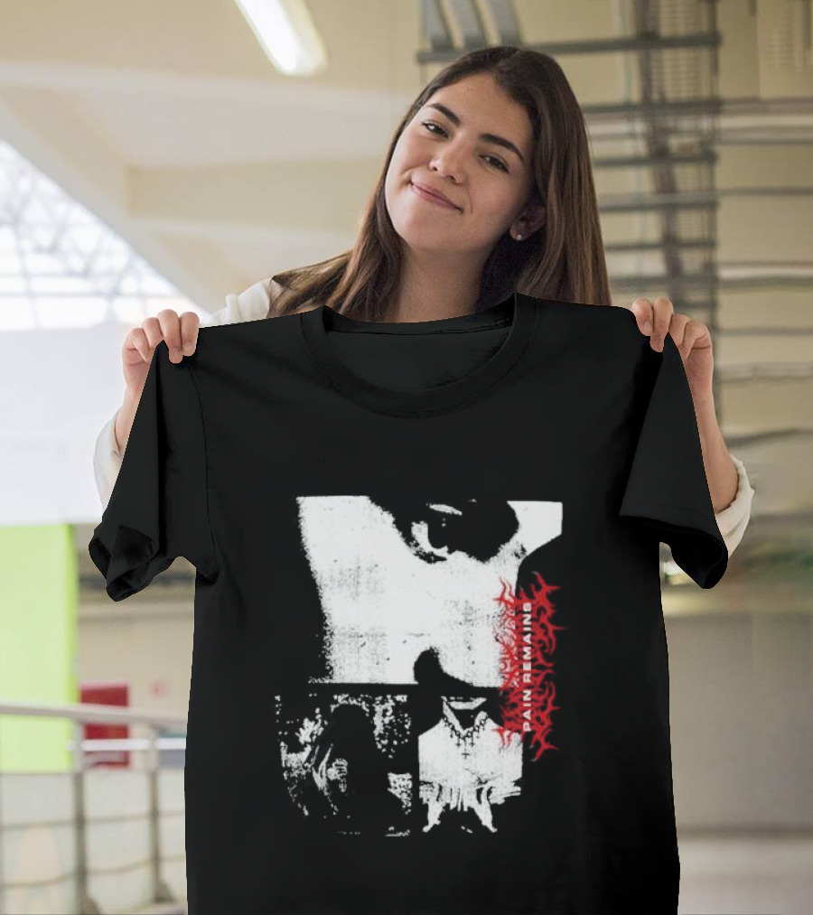 Lorna Shore Pain Remains PR 2024 Embroidered T-Shirt