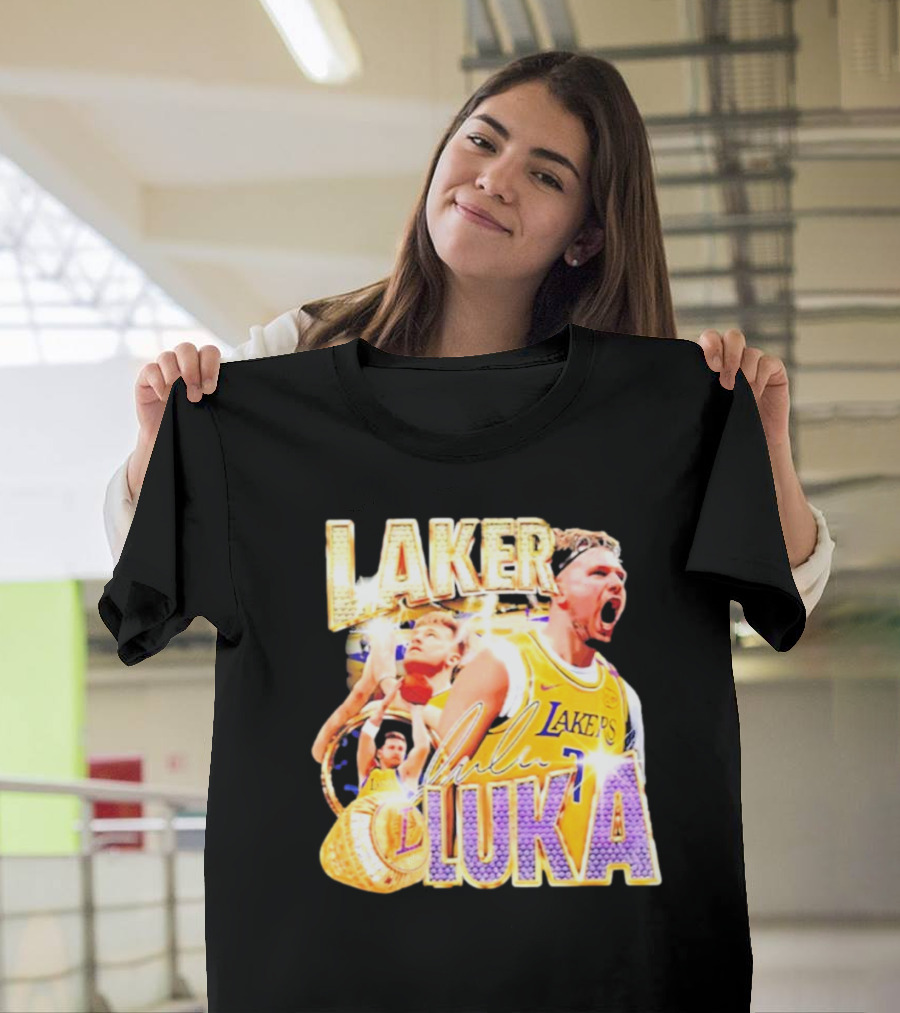 Laker Luka Doncic Lakers Basketball Vintage Style T-Shirt