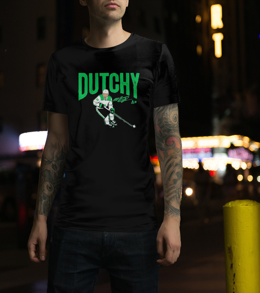 DUTCHY 95 Matt Duchene Dallas Hockey Player Graphic T-Shirt