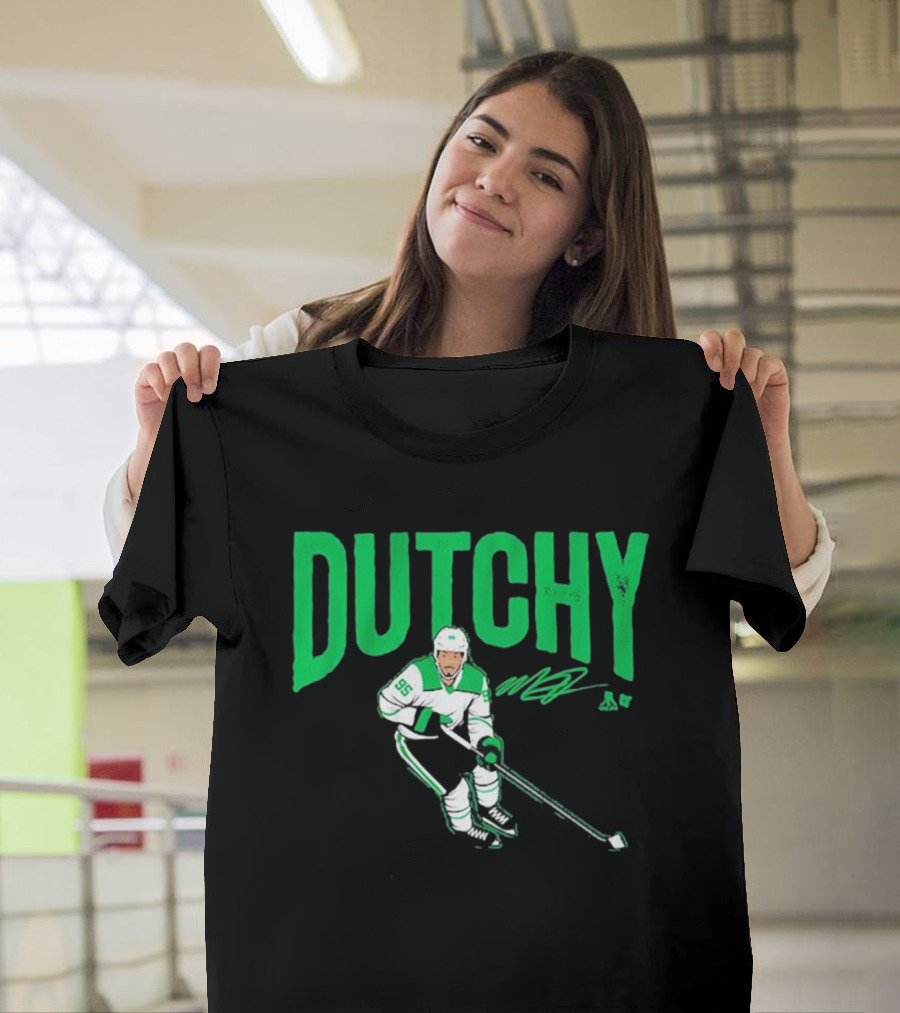 DUTCHY 95 Matt Duchene Dallas Hockey Player Graphic T-Shirt