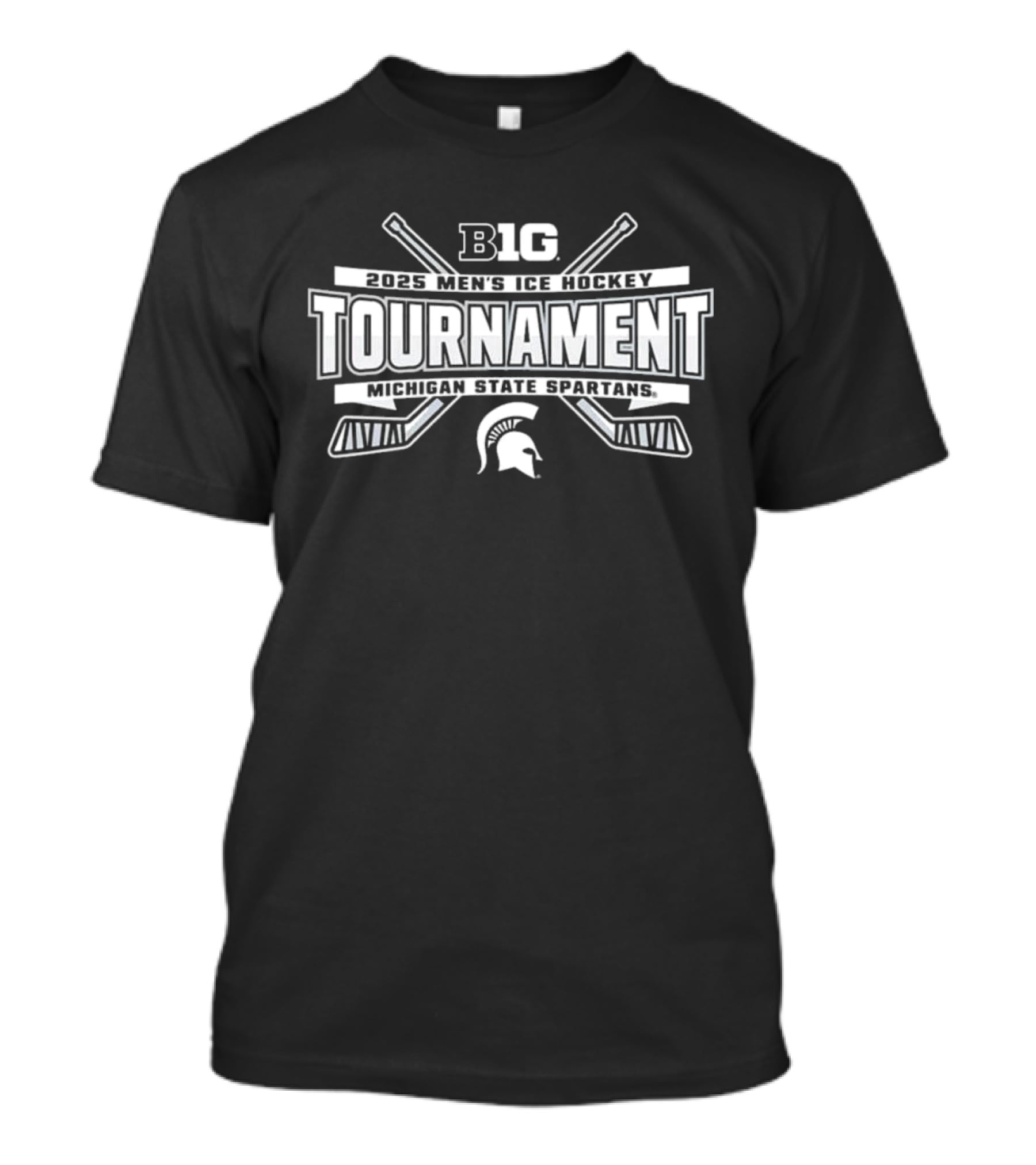 Big Ten 2025 Men's Ice Hockey Tournament Michigan State Spartans T-Shirt