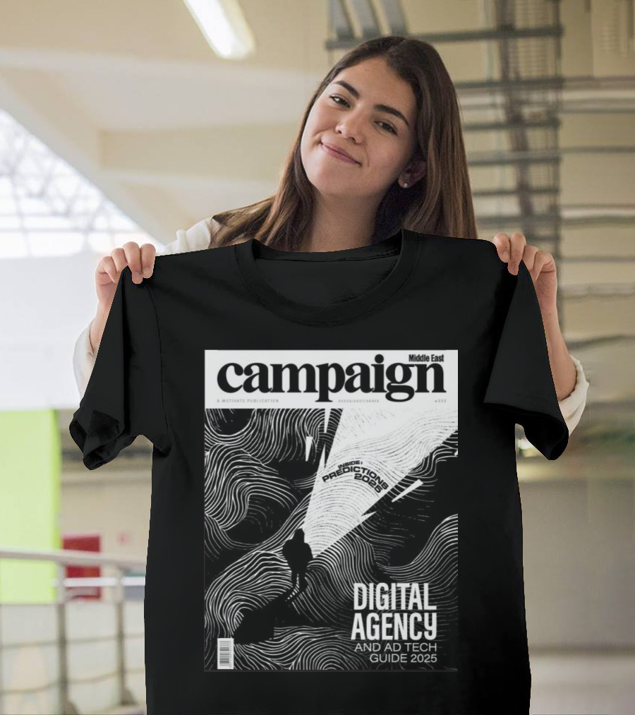 Campaign Middle East A Motivate Publication Inside Predictions 2025 Digital Agency and Ad Tech Guide 2025 T-Shirt