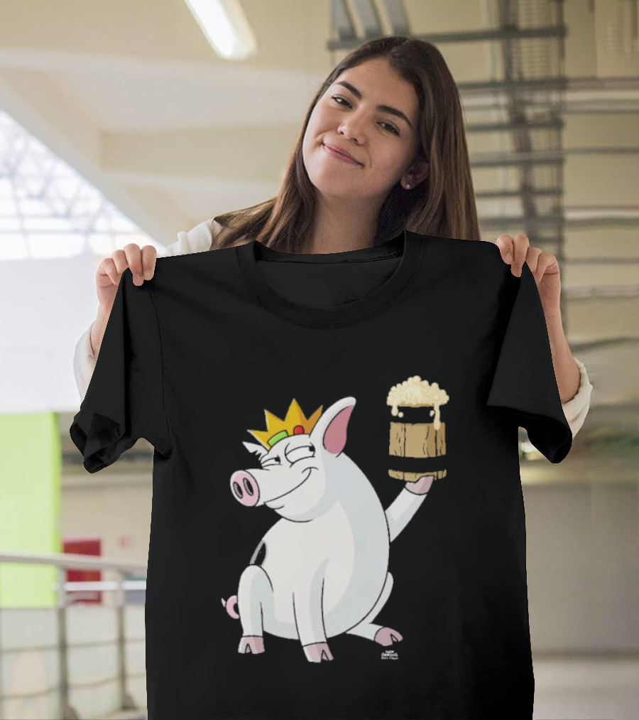 Merkimer Pig Cheers Crown Gildan Softstyle T-Shirt