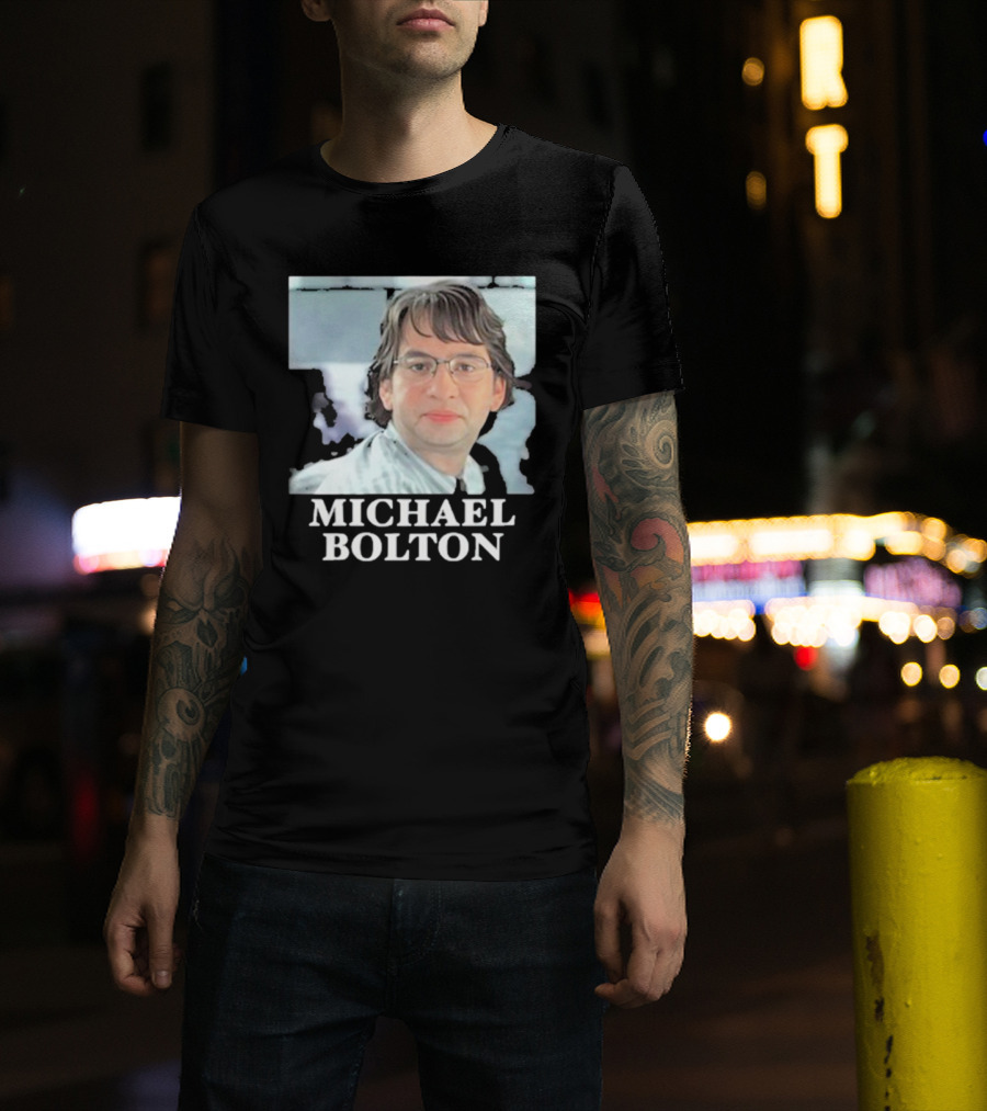 MethSyndicate Michael Bolton Office Space Parody T-Shirt
