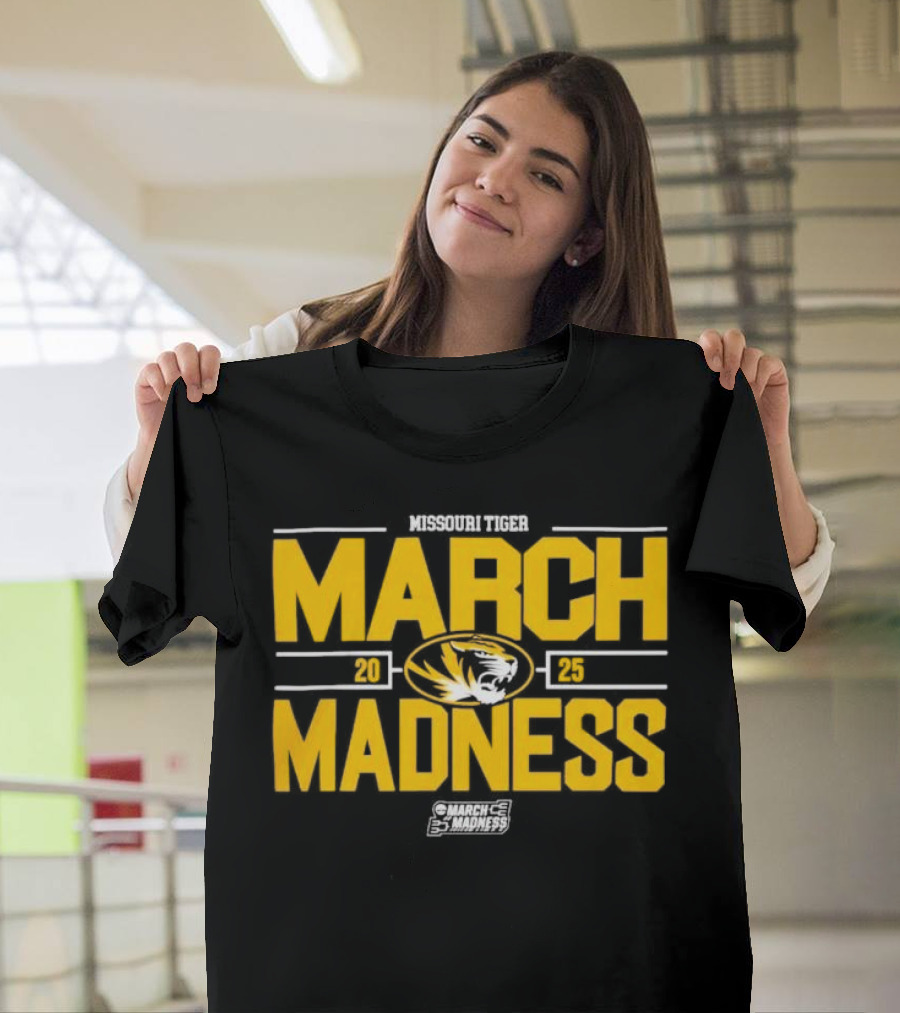 Missouri Tigers March Madness 2025 T-Shirt