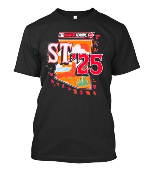 MLB 2025 Spring Training Cactus League Arizona ST25 T-Shirt