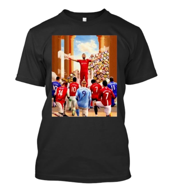 Liverpool FC Mohamed Salah Premier League Goals Tribute T-Shirt
