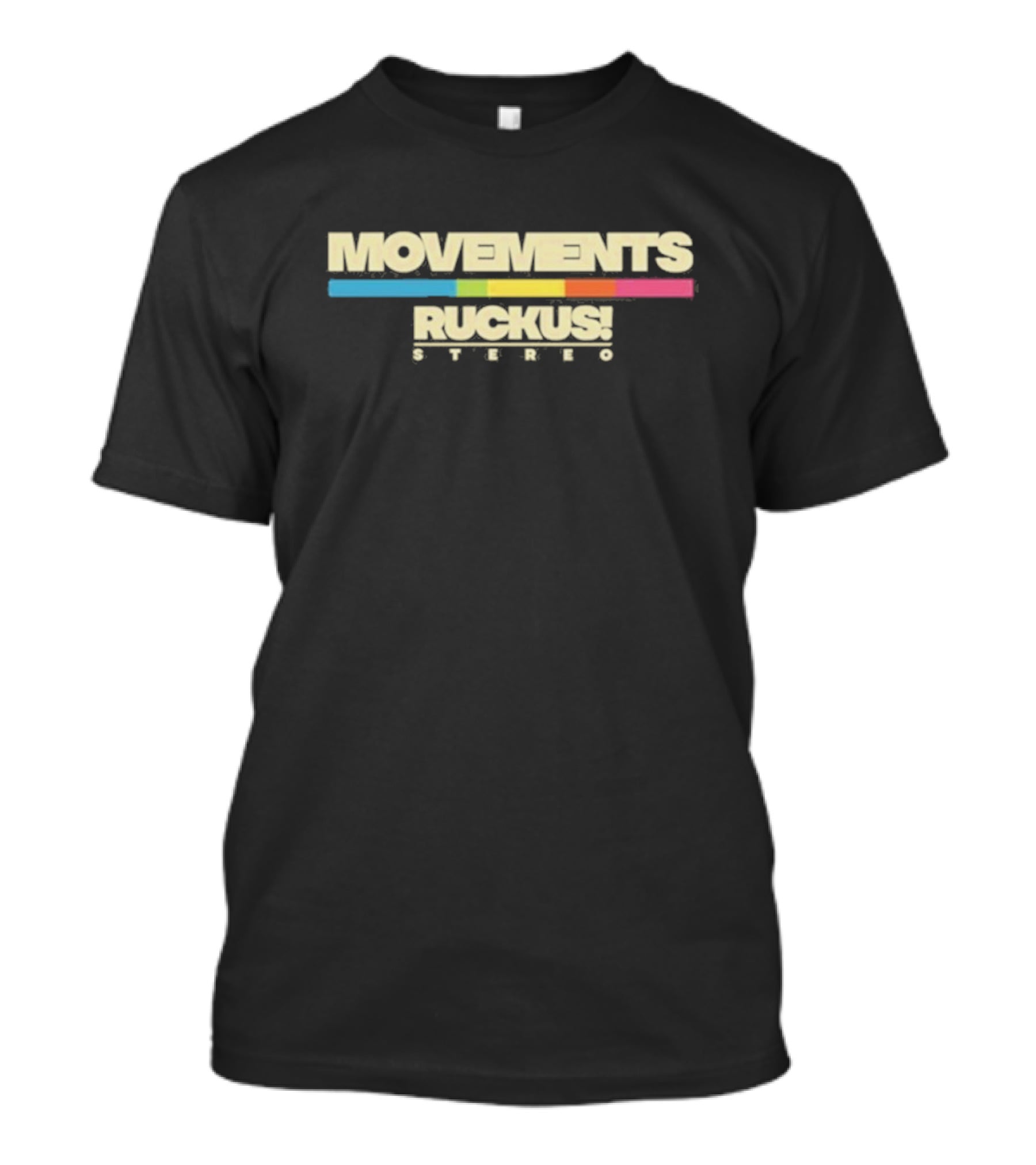 Movements Ruckus Stereo Retro Color Bar T-Shirt