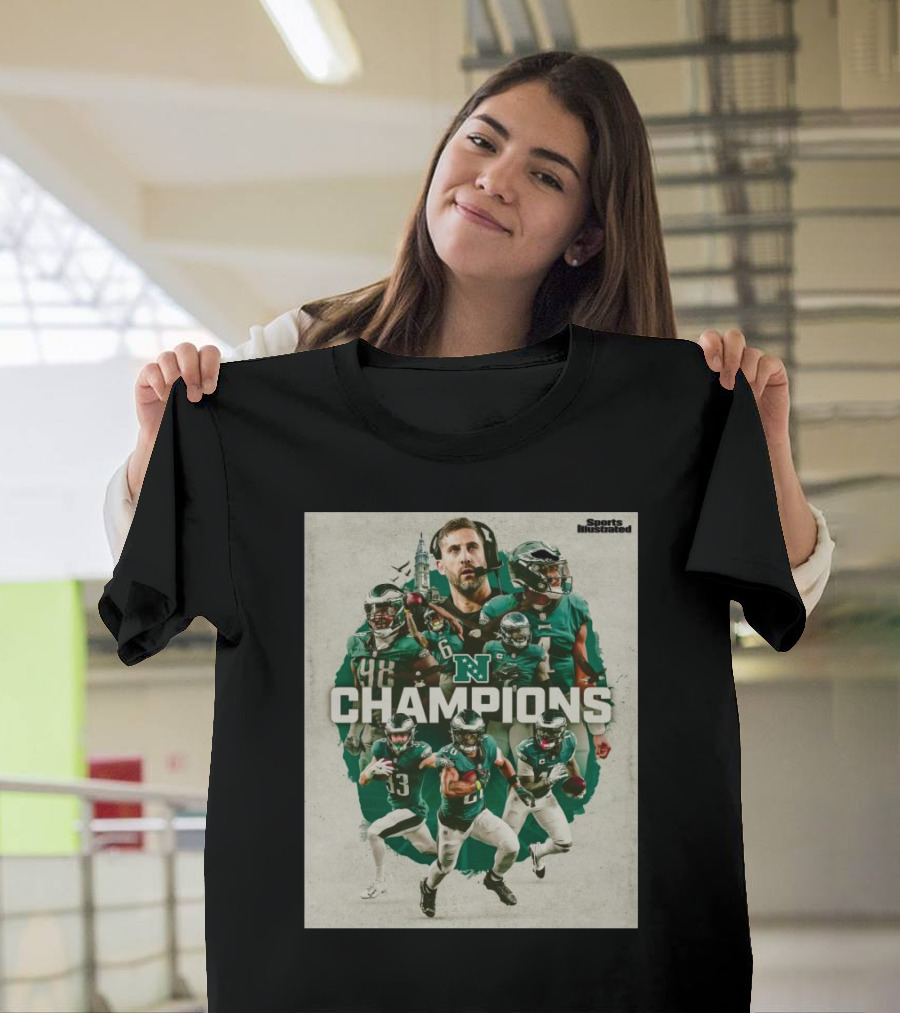 Sports Illustrated National Football Conference Champions Philadelphia Eagles Super Bowl Bound T-Shirt