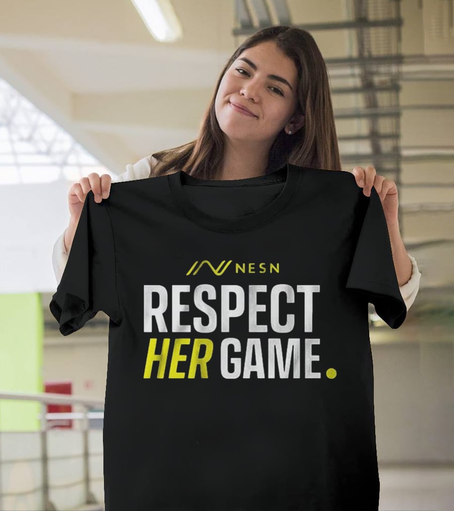 NESN Respect Her Game Collection Empowerment Sports Apparel T-Shirt