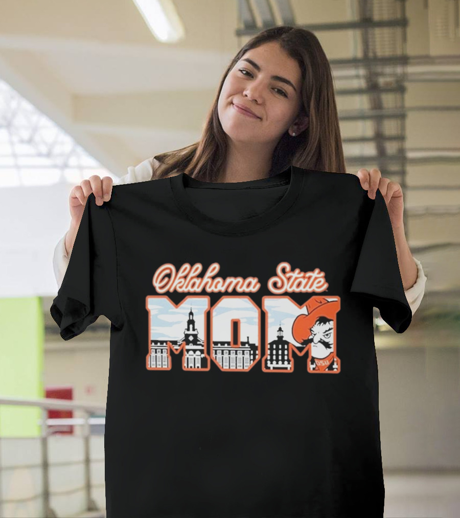 Oklahoma State Mom Campus Cowboys OSU Iconic Imagery T-Shirt