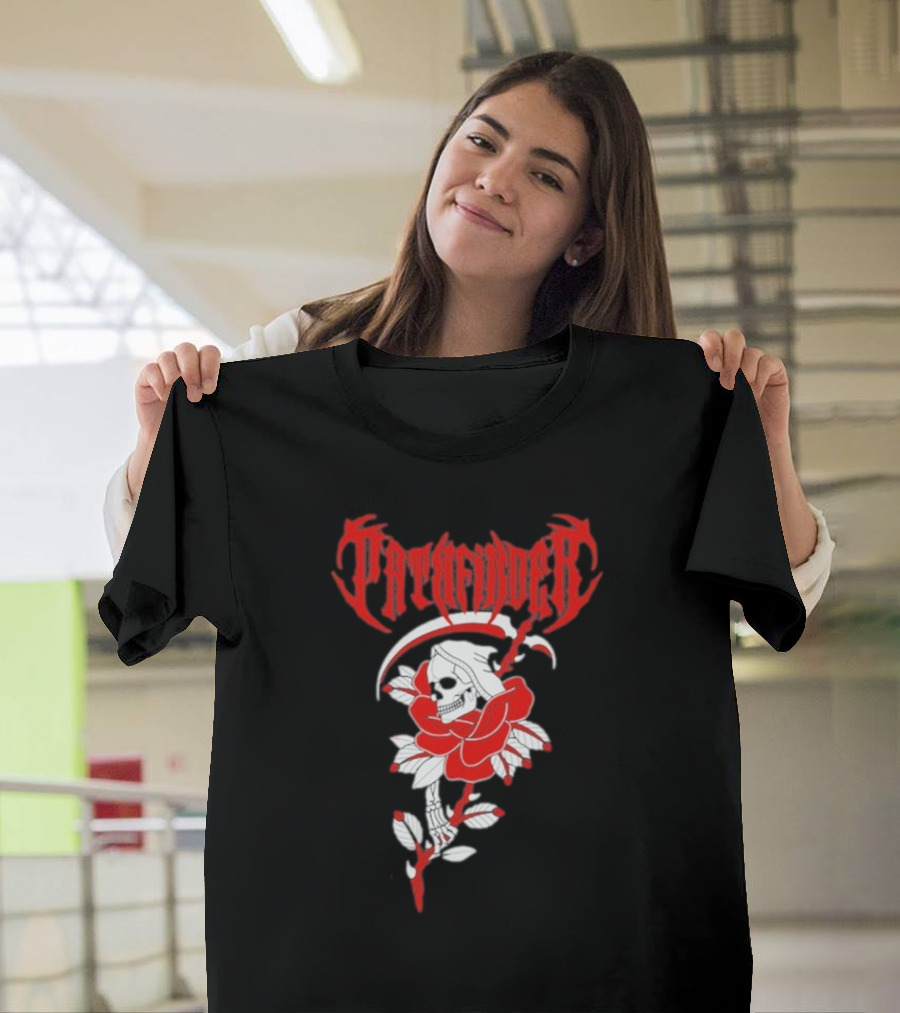 Pathfinder Reaper Skull Rose T-Shirt