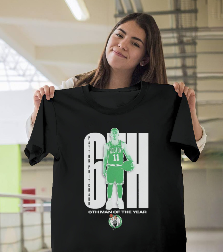 Boston Celtics 6th Man of the Year Payton Pritchard T-Shirt