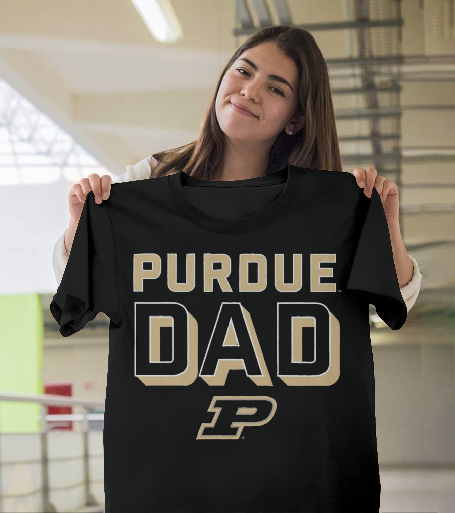 Purdue Dad Purdue Boilermakers P T-Shirt