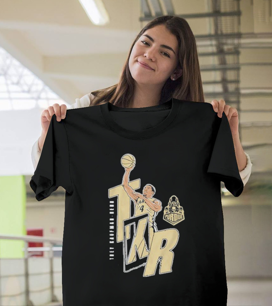 Purdue Basketball Trey Kaufman-Renn TKR Iconic Dunk T-Shirt