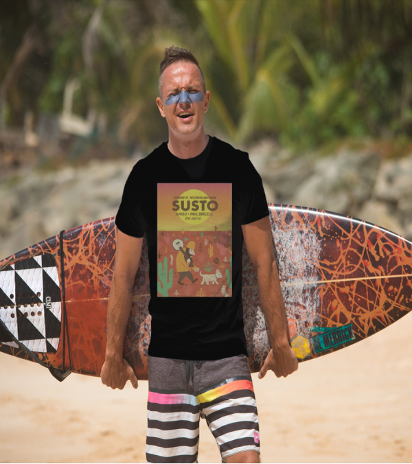 February 13 SUSTO New Brookland Tavern Amigo Paul Brazell Event T-Shirt