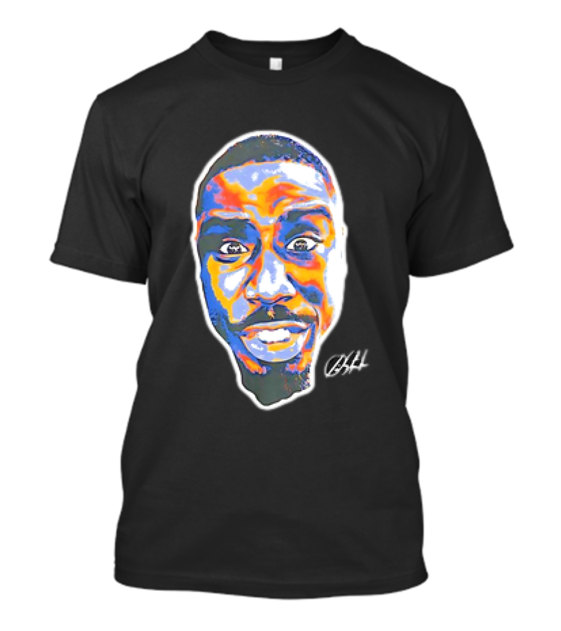 Premi Sterlin Vibrant Expression Face Art T-Shirt