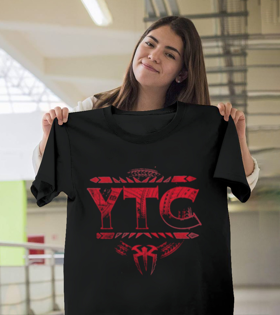 Roman Reigns YTC Red Tribal Insignia T-Shirt