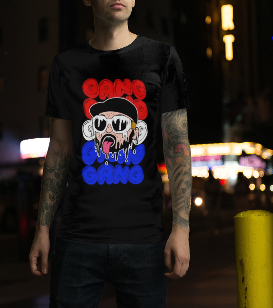 Rooler Kingsday Gang 2025 Dripping Face Art Iconic Style T-Shirt