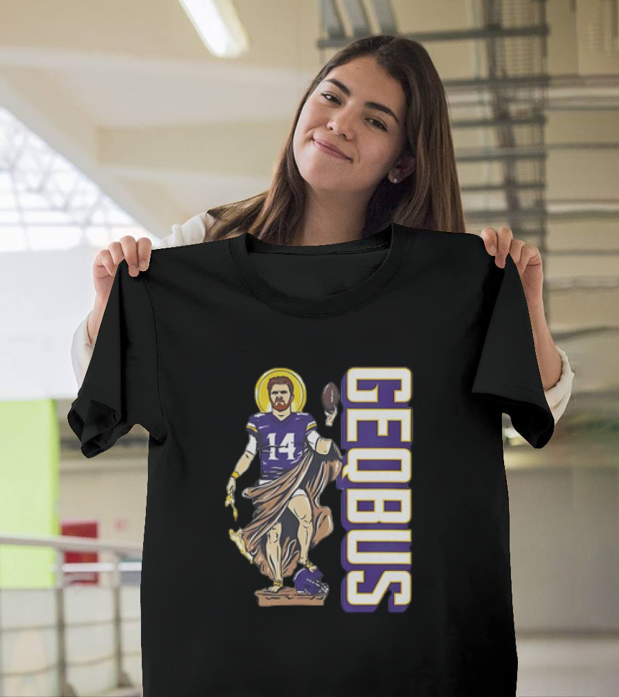 Sam Darnold GEQBUS 14 Minnesota Vikings T-Shirt