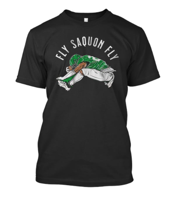 Fly Saquon Fly Philadelphia Eagles Win Washington Commanders T-Shirt