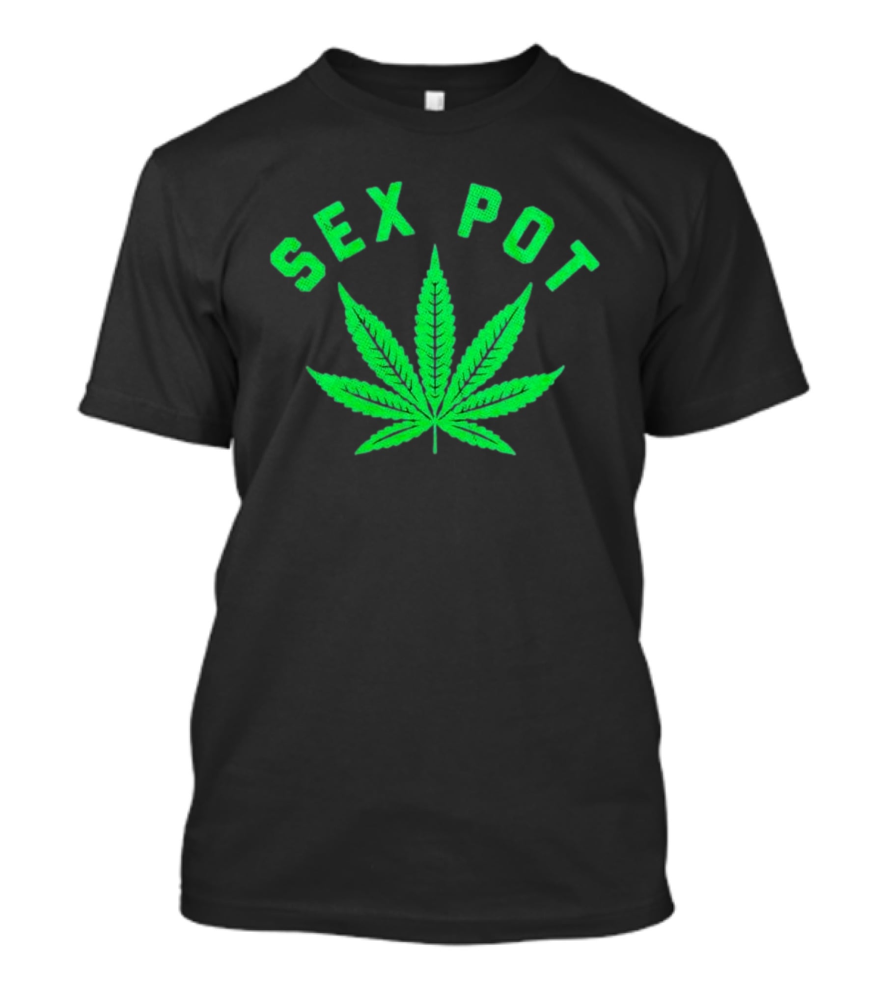 SEX POT Marijuana Leaf T-Shirt