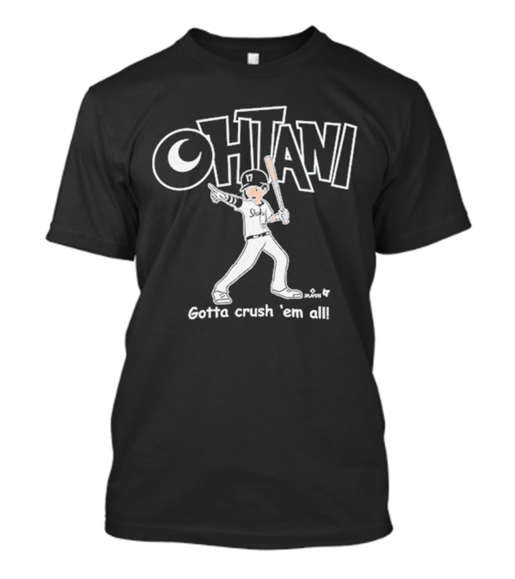 Shohei Ohtani Baseball Gotta Crush 'Em All T-Shirt