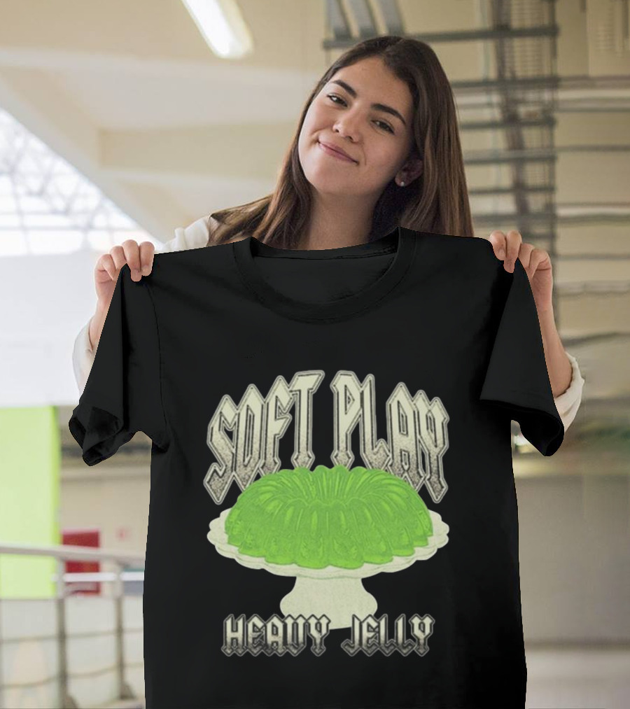 Soft Play Heavy Jelly Vintage Style Dessert Graphic T-Shirt