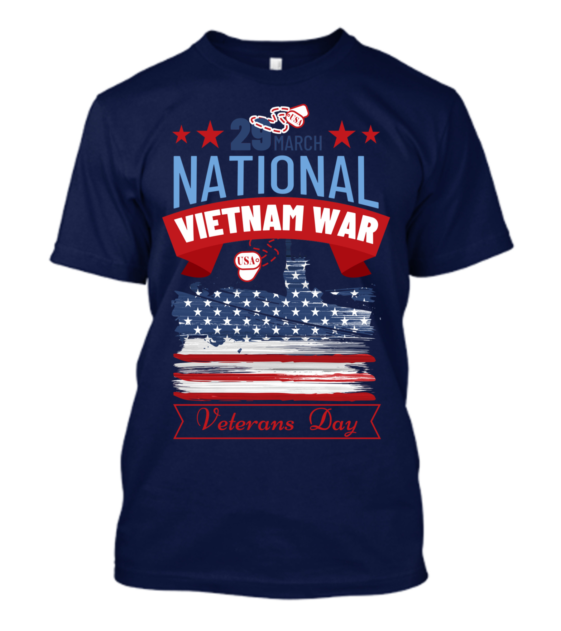 29 March National Vietnam War Veterans Day USA T-Shirt
