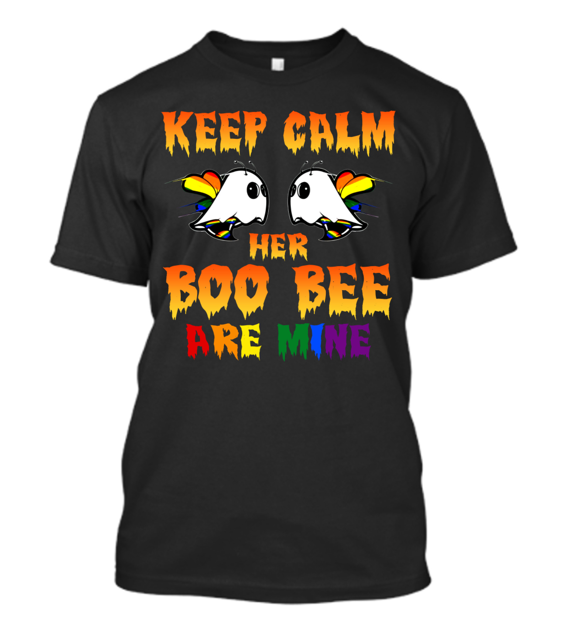 Keep Calm Her Boo Bee Are Mine T-Shirt