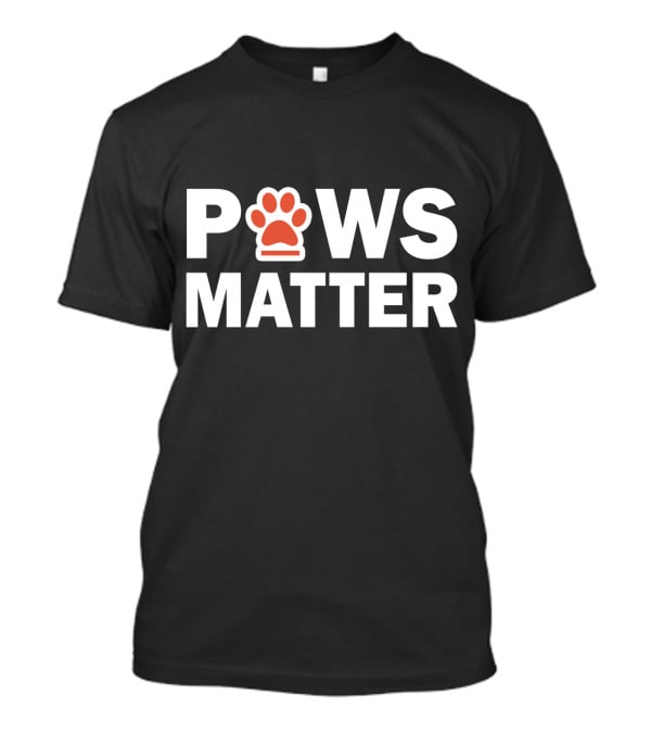 Paws Matter Paw Prints T-Shirt