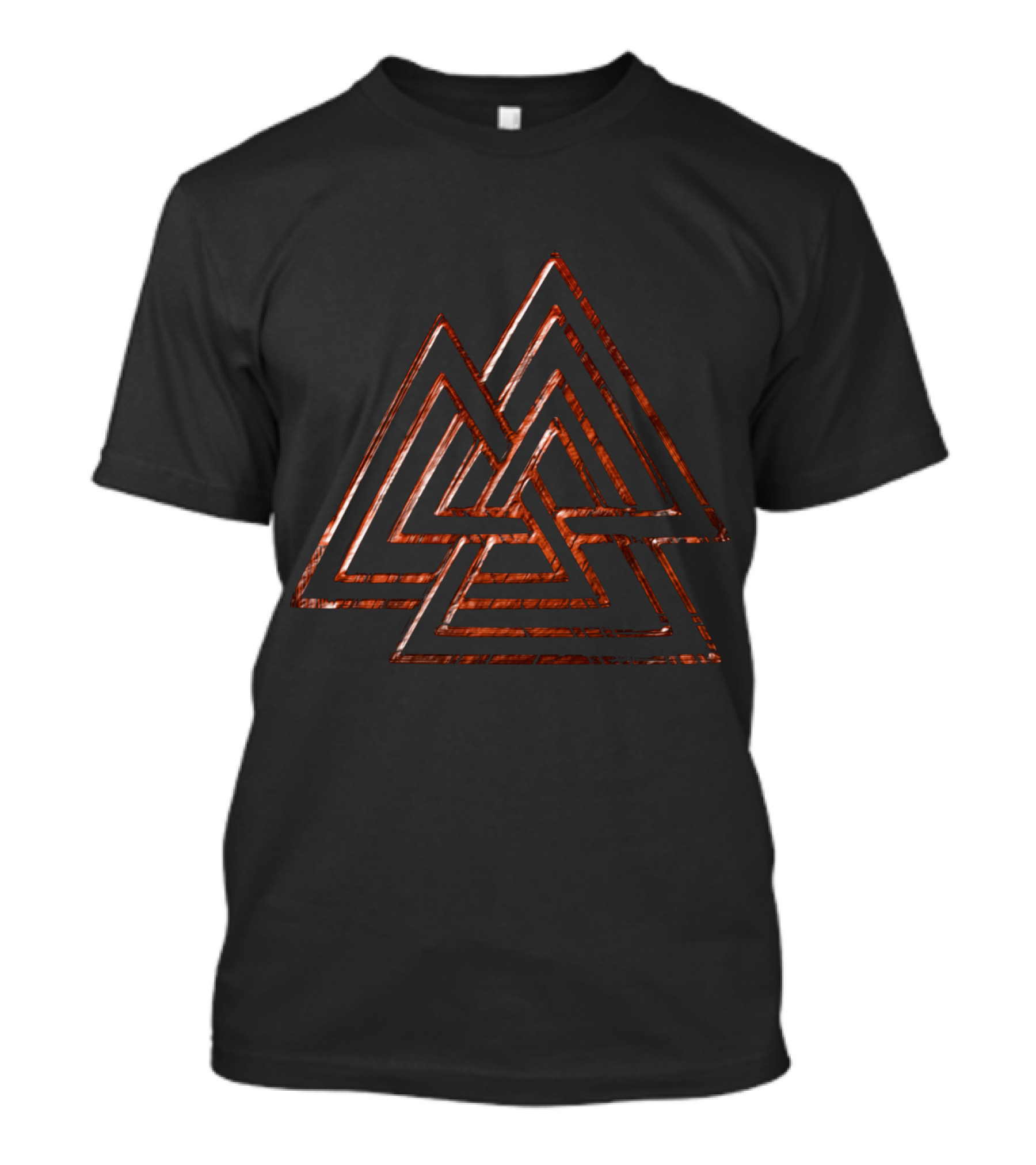 Valknut Grunge Viking T-Shirt