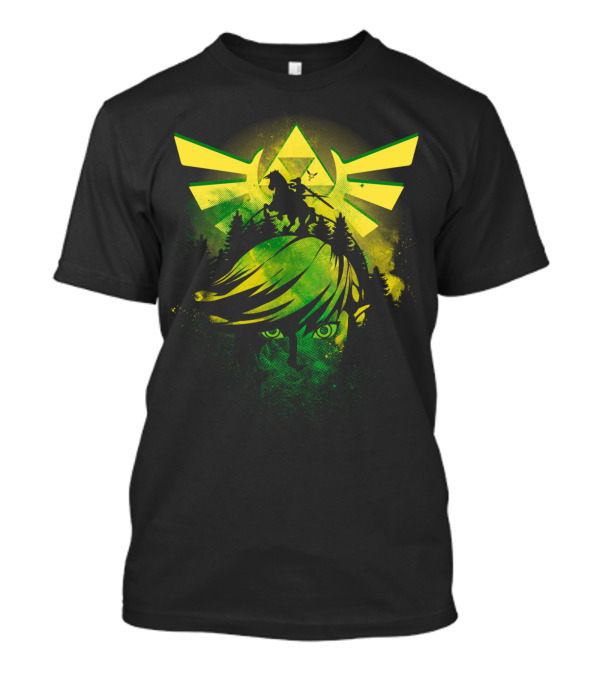 Legend Of Zelda Link Hero Of Time Triforce T-Shirt