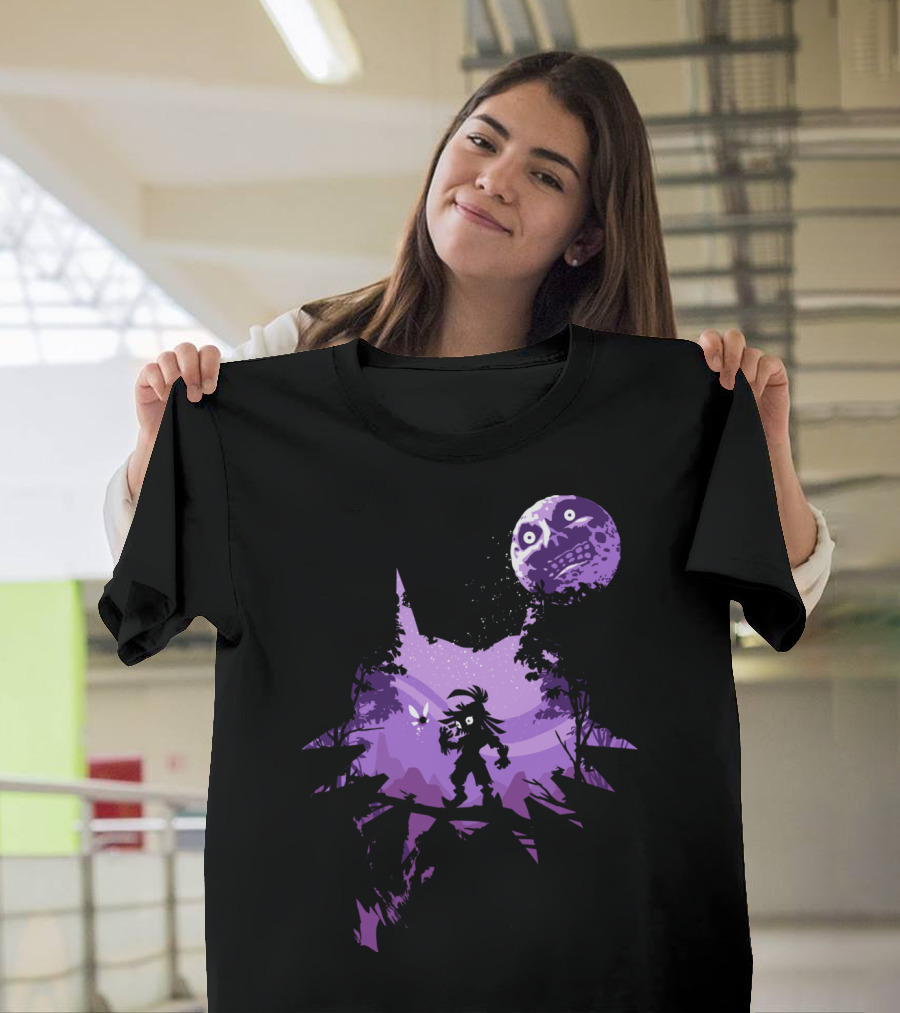 Majora's Return Legend of Zelda Link Majora's Mask Moon T-Shirt