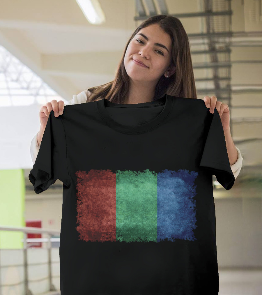 Vintage Flag Concept for Mars Exploration Enthusiasts T-Shirt